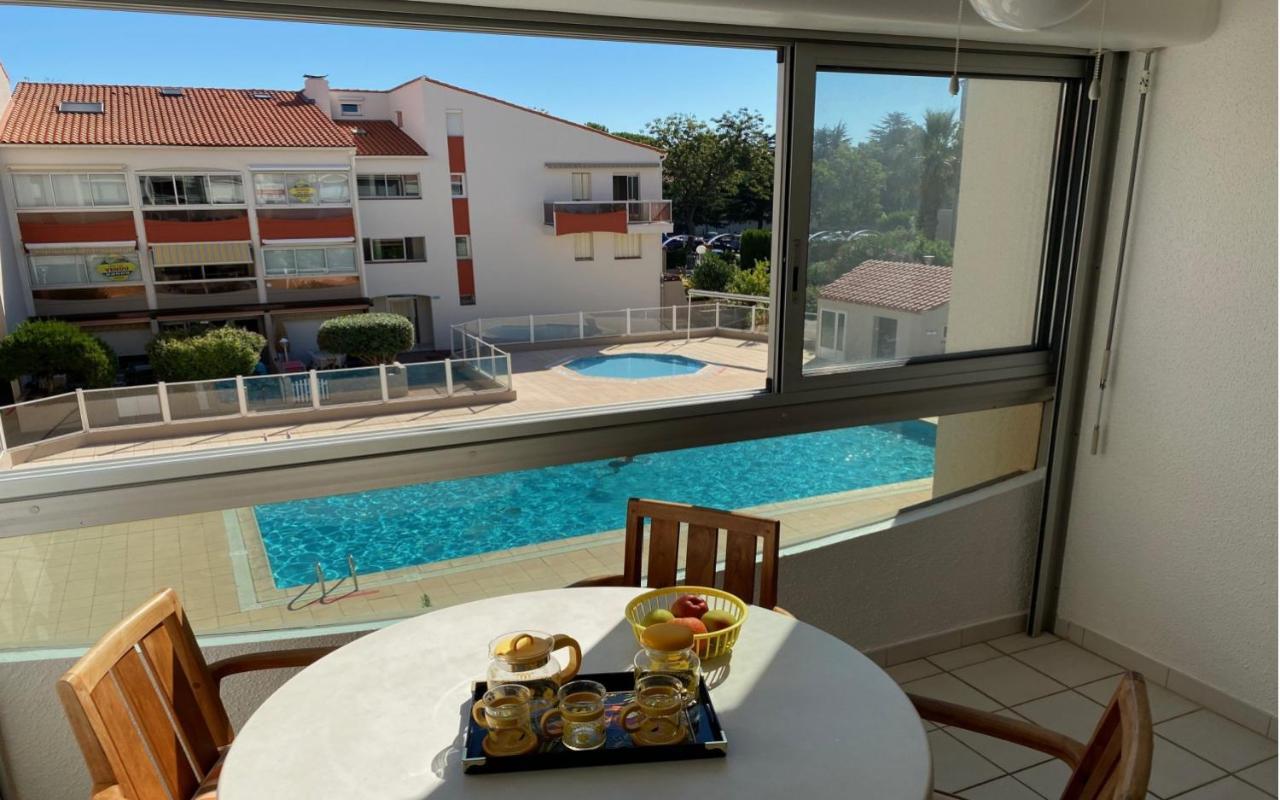 Argeles Plage Studio Piscine Park. Privatif Dans Res. Securisee Argelès-sur-Mer Exterior foto